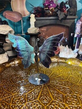 Moody flourite butterfly